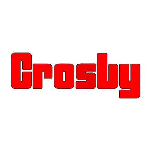 Crosby McKissick 418 אלוף קל חטוף חטוף עם וו | קוטר Sheave בגודל 16 אינץ '| מגבלת עומס עבודה של 15 טון | גודל